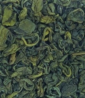 Mint Green Tea leaves