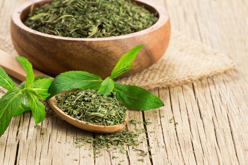 Peppermint loose leaf tea